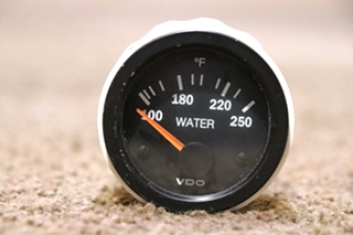 USED VDO WATER TEMP DASH GAUGE