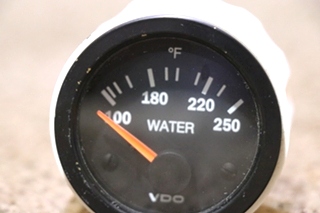 USED VDO WATER TEMP DASH GAUGE