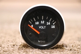 USED VDO VOLT DASH GAUGE