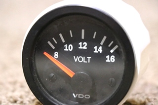 USED VDO VOLT DASH GAUGE