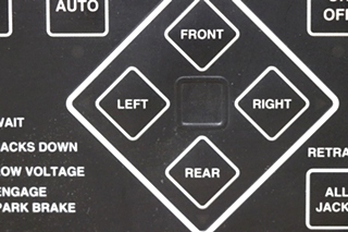 USED POWER GEAR 500629 ELECTRIC LEVELING TOUCH PAD