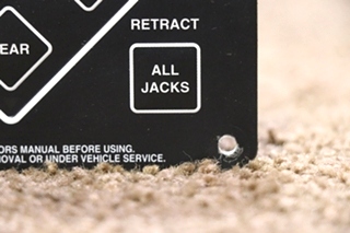 USED POWER GEAR 500629 ELECTRIC LEVELING TOUCH PAD