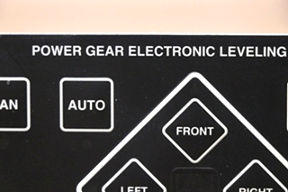 USED POWER GEAR 500629 ELECTRIC LEVELING TOUCH PAD