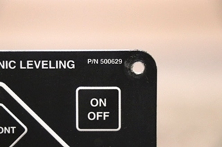 USED POWER GEAR 500629 ELECTRIC LEVELING TOUCH PAD