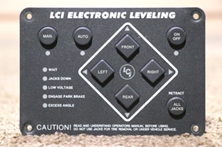 USED LCI ELECTRIC LEVELING TOUCH PAD 12478A