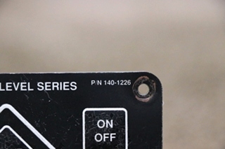USED POWER GEAR 140-1226 POWER LEVEL SERIES TOUCH PAD