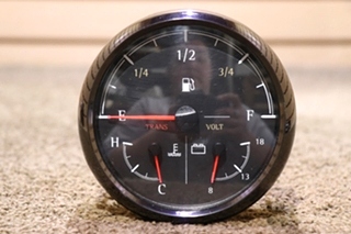 USED MEDALLION 16622900 3 IN 1 FUEL / TRANS / VOLT DASH GAUGE