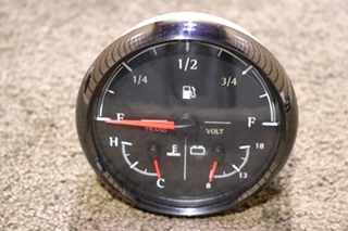USED MEDALLION 16622900 3 IN 1 FUEL / TRANS / VOLT DASH GAUGE