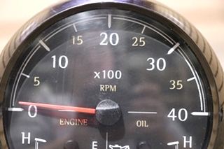 USED MEDALLION 3 IN 1 TACH / ENGINE / OIL DASH GAUGE 16622899