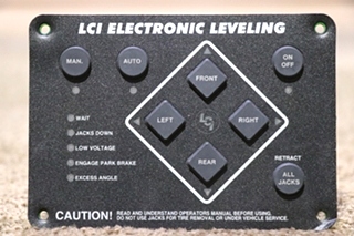 USED LCI ELECTRIC LEVELING TOUCH PAD 10537C