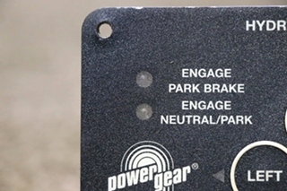 USED POWER GEAR 500535 HYDRAULIC LEVELERS TOUCH PAD