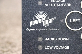 USED POWER GEAR 500535 HYDRAULIC LEVELERS TOUCH PAD