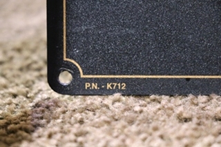 USED K712 KIB TIFFIN MOTORHOME MONITOR PANEL
