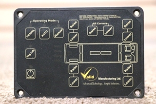 USED VALID KEY PAD | AIR ONLY TAGLIFT MC | LEVELING TOUCH PAD VTL02A009-5