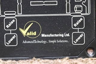 USED VTL02A009-5 VALID | KEYPAD AIR ONLY TAGLIFT MC | LEVELING TOUCH PAD