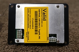 USED VTL02A009-5 VALID | KEYPAD AIR ONLY TAGLIFT MC | LEVELING TOUCH PAD