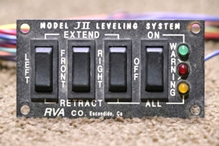 USED RVA LEVELING SWITCH PANEL JII