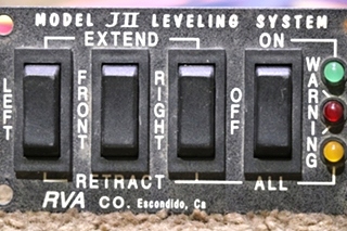 USED RVA LEVELING SWITCH PANEL JII
