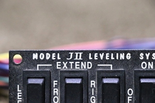 USED RVA LEVELING SWITCH PANEL JII