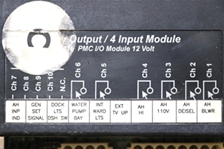USED 00-00917-416 INTELLITEC 6 RELAY OUTPUT 4 INPUT MODULE