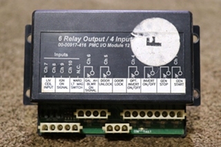 USED INTELLITEC 00-00917-416 6 RELAY OUTPUT 4 INPUT MODULE