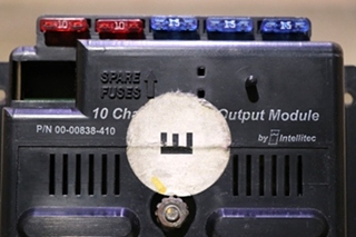 USED INTELLITEC 10 CHANNEL PMC RELAY MODULE 00-00838-410