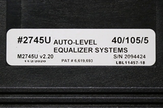 USED 2745U EQUALIZER AUTO LEVEL CONTROL MODULE