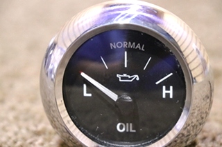 USED FREIGHTLINER W22-00005-000 OIL PRESS DASH GAUGE