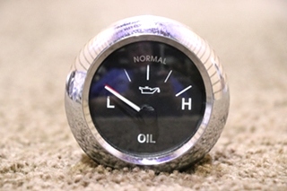 USED W22-00005-000 FREIGHTLINER OIL PRESS DASH GAUGE