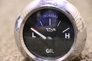 USED W22-00005-000 FREIGHTLINER OIL PRESS DASH GAUGE