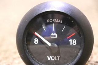 USED W22-00007-000 FREIGHTLINER VOLT DASH GAUGE