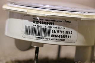 USED FREIGHTLINER W22-00010-000 TACHOMETER DASH GAUGE