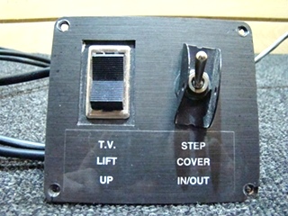 USED RV/MOTORHOME TV LIFT SWITCH/STEP COVER SWITCH FOR SALE