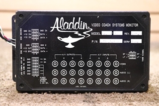 USED ALADDIN 38070302 VIDEO COACH SYSTEMS MONITOR