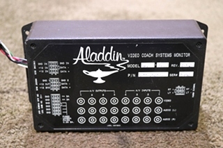 USED ALADDIN 38070302 VIDEO COACH SYSTEMS MONITOR