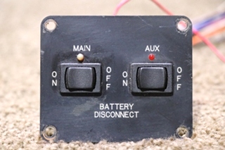 USED KIB BATTERY DISCONNECT SWITCH PANEL SP-2BD-FLE