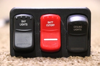 USED 16625403 3 SWITCH MODULE
