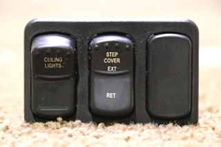 USED CEILING / STEP / BLANK 16625105 3 SWITCH MODULE