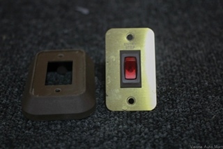 USED RV/MOTORHOME/CAMPER INTELLITEC BROWN & GOLD ENTRY STEP ON/OFF SWITCH
