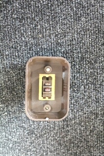USED RV/MOTORHOME INTELLITEC BROWN AND GOLD LIGHT ON/OFF SWITCH