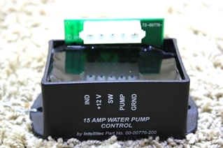 USED RV PARTS INTELLITEC 15AMP WATER PUMP CONTROL 00-00776-200 FOR SALE