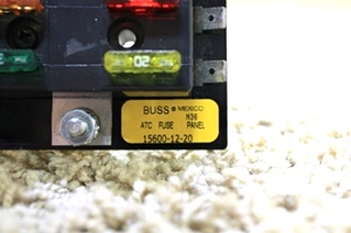 USED BUSS ATC FUSE PANEL 15600-12-20 RV PARTS FOR SALE