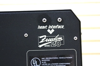USED RV HEART INTERFACE FREEDOM 20 INVERTER MOTORHOME PARTS FOR SALE