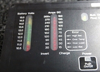 USED TRACE ENGINEERING RC6 REMOTE CONTROL PANEL