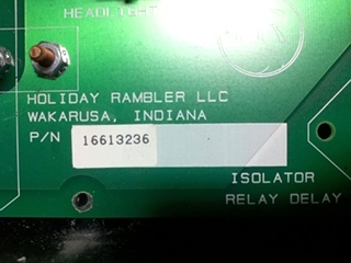 USED MONACOBATTERY CONTROL BOARD P/N: 16613236