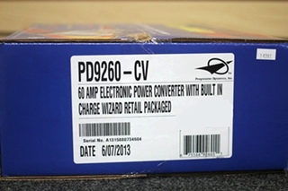 NEW INTELLI-POWER 60 AMP ELECTRONIC POWER CONVERTER W/ BUILT IN CHARGE WIZARD P/N: PD9260-CV