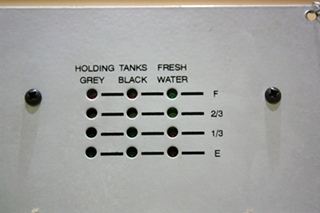 RV Components USED MOTORHOME TANK MONITOR LA1029 PANEL FOR SALE RV Tank ...