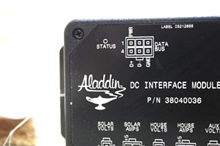 USED RV ALADDIN DC INTERFACE MODULE 38040036 MOTORHOME PARTS FOR SALE
