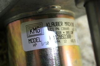 KLAUBER K01285D300 RV SLIDE OUT MOTOR FOR SALE
