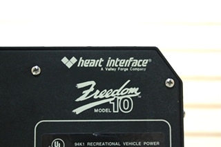 USED HEART INTERFACE FREEDOM 10 RV INVERTER CHARGER 81-0104-12(219) FOR SALE